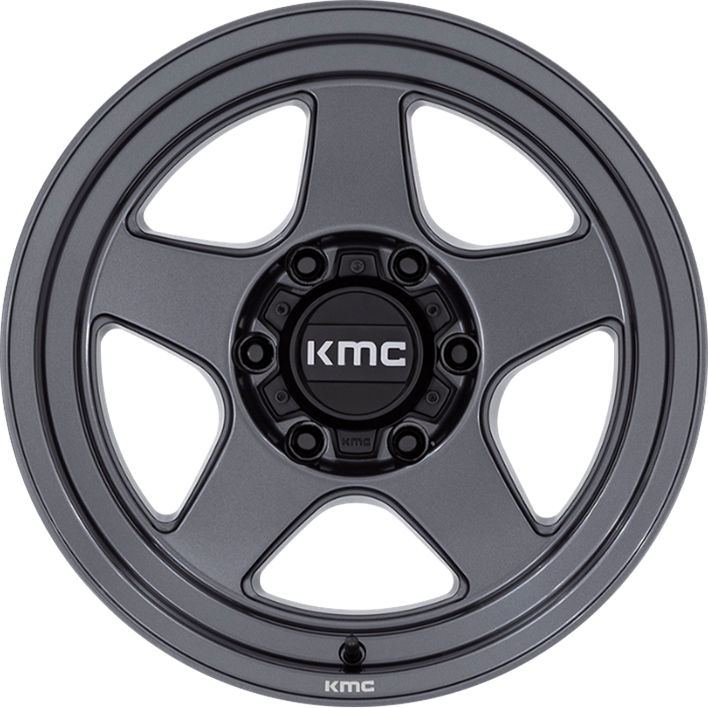 KMC 17x8.5 KM728 Lobo Matte Anthracite +18mm