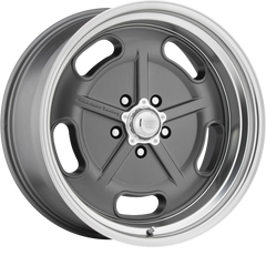 American Racing 17x7 VN511 Salt Flat Mag Gray w/ Diamond Cut Lip +0mm