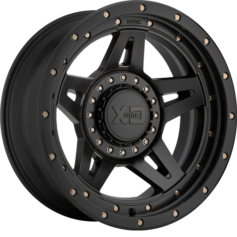 XD 17x9 XD138 Brute Satin Black -12mm