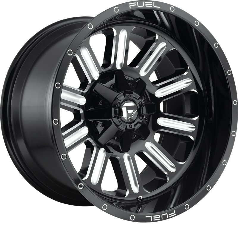 Fuel 20x10 D620 Hardline Gloss Black Milled -18mm