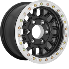 KMC 20x9 KM234 Grenade Desert Beadlock Satin Black -12mm