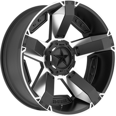 XD 20x10 XD811 Rockstar II Matte Black Machined -24mm