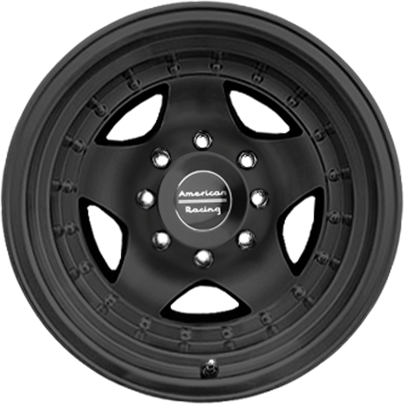 American Racing 15x8 AR23 Satin Black -19mm