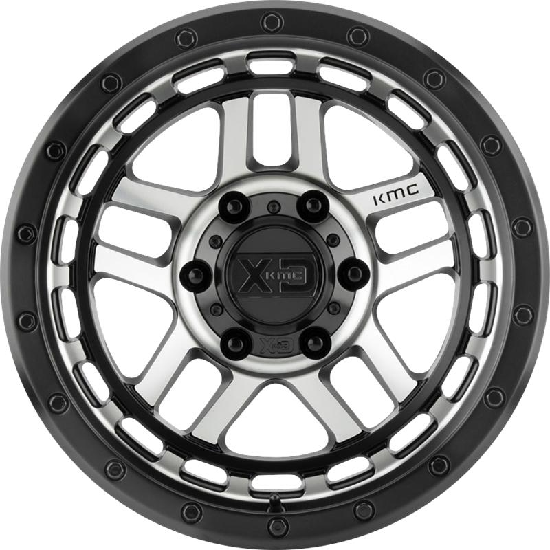 XD 17x8.5 XD140 Recon Satin Black Machined +18mm