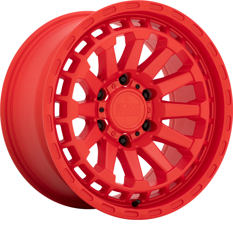 Black Rhino 18x9.5 Raid Matte Red -18mm