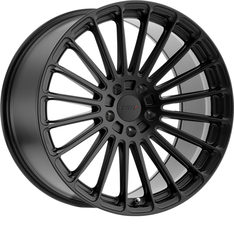 TSW 17x8 Turbina Matte Black +35mm