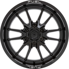 Fuel 18x9 D760 Clash Gloss Black -12mm