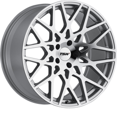 TSW 18x8.5 Vale Silver w/ Mirror Cut Face +35mm