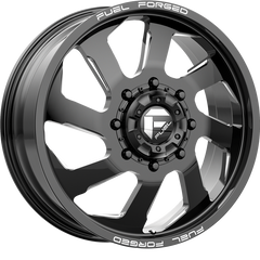 Fuel 20x8.25 DD39 FF39D Gloss Black Milled +105mm