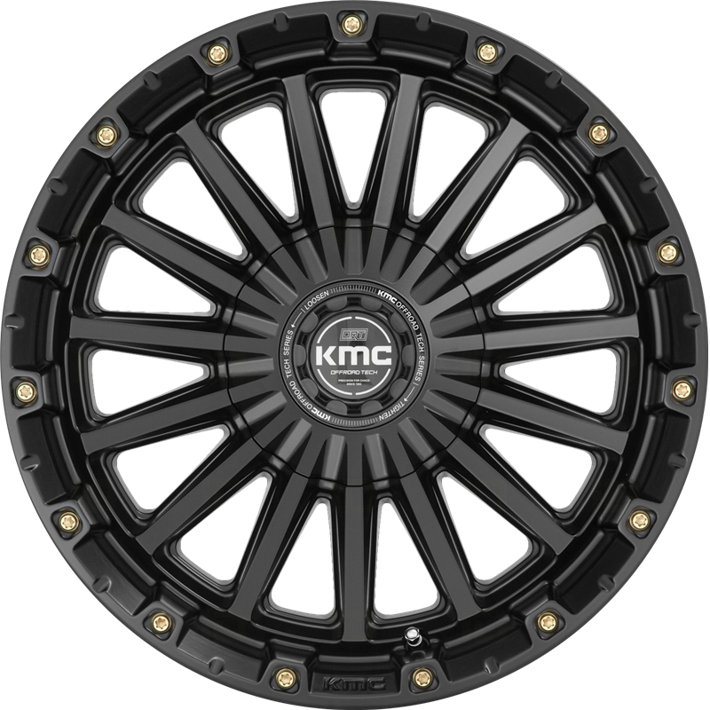 KMC 20x9 KM102 Tempo Satin Black +0mm