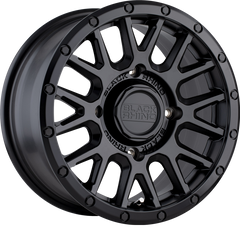 Black Rhino Powersports 15x7 La Paz UTV Matte Black +36mm