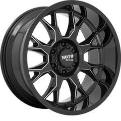 Moto Metal 20x10 MO806 Gloss Black Milled -18mm