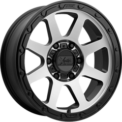 XD 17x8.5 XD134 Addict 2 Matte Black w/ Machined Face +0mm