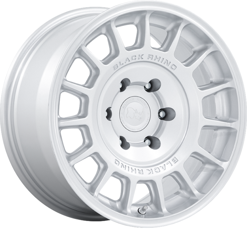 Black Rhino 17x8.5 BR015 Voll Hyper Silver +25mm