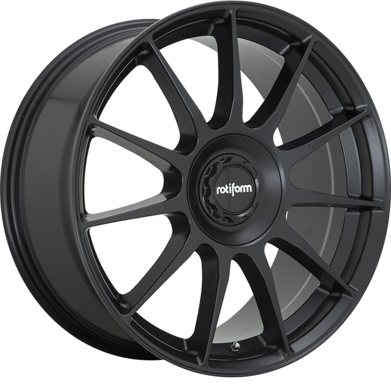 Rotiform 18x8.5 R168 DTM Satin Black +45mm