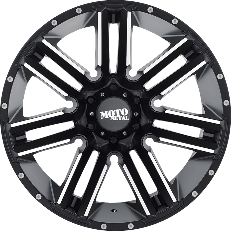 Moto Metal 18x10 MO978 Razor Satin Black Machined -24mm