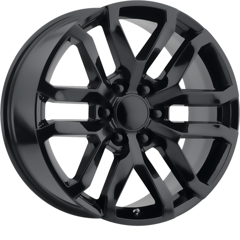 Performance Replicas 20x9 PR196 Satin Black +24mm