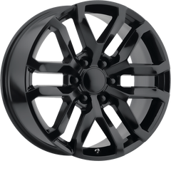 Performance Replicas 20x9 PR196 Satin Black +24mm