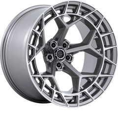 Fuel 20x10 FC873 Charger Platinum -18mm