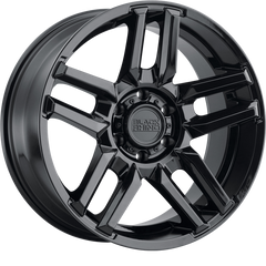 Black Rhino 20x9 Mesa Gloss Black -18mm