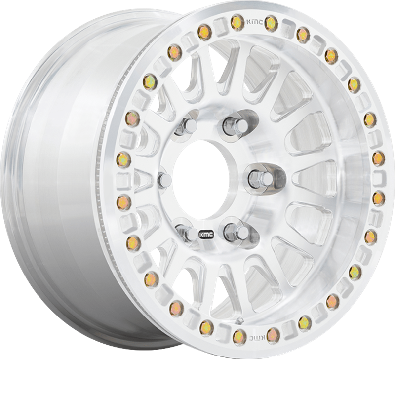 KMC 17x9 KM445 Impact Forged Beadlock Raw Machined -12mm