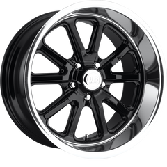 US Mags 17x7 U121 Rambler Gloss Black +1mm