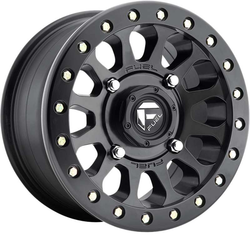 Fuel UTV 14x7 D920 Vector Beadlock Matte Black +13mm