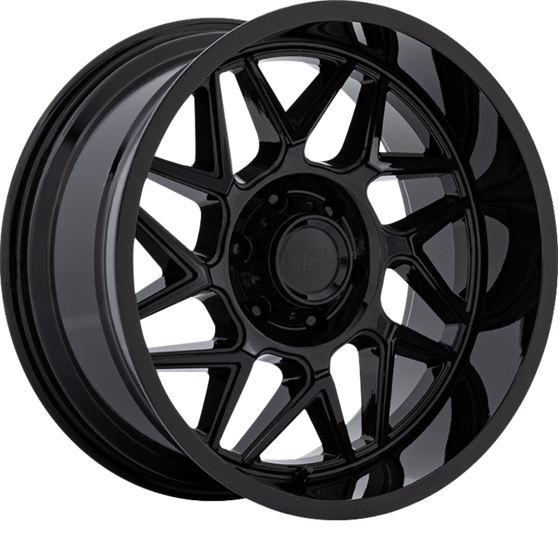 Moto Metal 20x9 MO812 Turbine Gloss Black +20mm