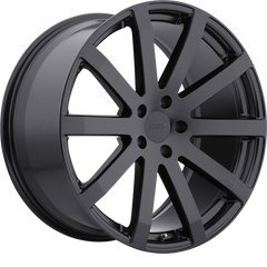 TSW 19x8 Brooklands Matte Black +35mm