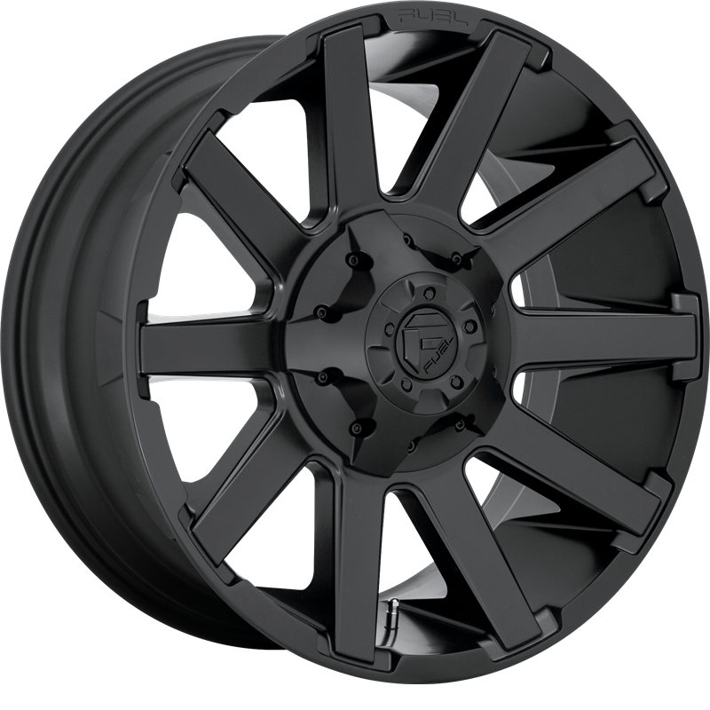 Fuel 20x9 D437 Contra Satin Black +2mm