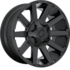 Fuel 20x9 D437 Contra Satin Black +2mm