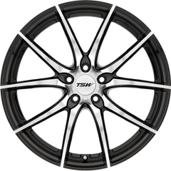 TSW 17x8 Sprint Gloss Black w/ Mirror Cut Face +40mm