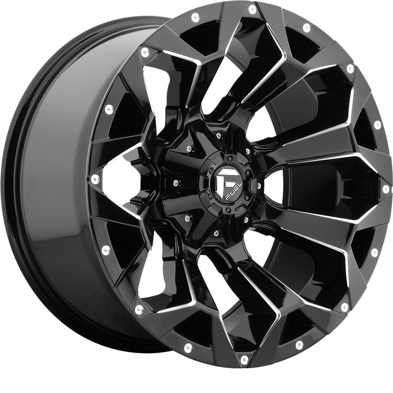 Fuel 20x9 D576 Assault Gloss Black Milled +19mm