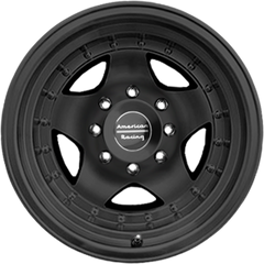 American Racing 15x10 AR23 Satin Black -44mm