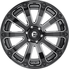 Fuel 20x12 D598 Diesel Gloss Black Milled -44mm