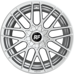 Rotiform 17x8 R140 RSE Gloss Silver +35mm