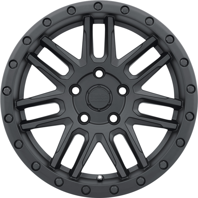 Black Rhino 20x9.5 Arches Matte Black +12mm