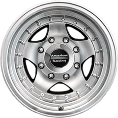 American Racing 16x8 AR23 Machined +0mm