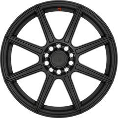 Motegi Racing 15x6.5 MR142 CS8 Satin Black +40mm