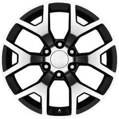 Performance Replicas 20x9 PR169 Gloss Black w/ Machined Spokes +27mm