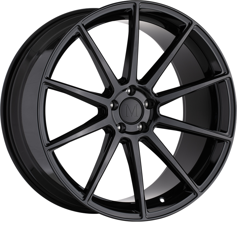 Mandrus 20x10 Klass Gloss Black +35mm