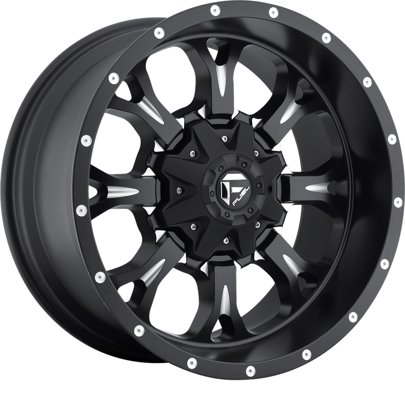 Fuel 20x9 D517 Krank Matte Black Milled +20mm