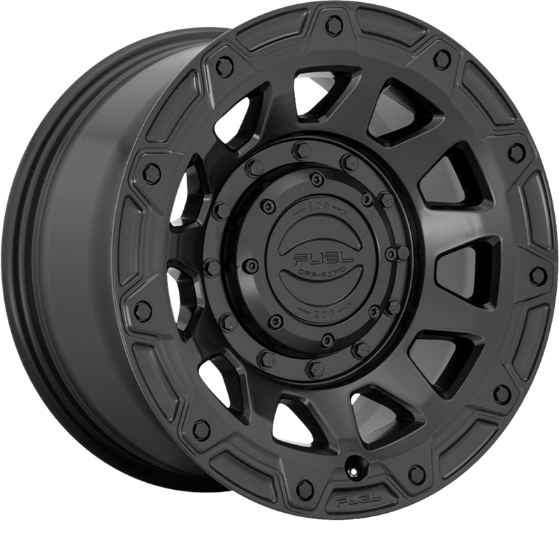 Fuel 20x9 D729 Tracker Satin Black +1mm