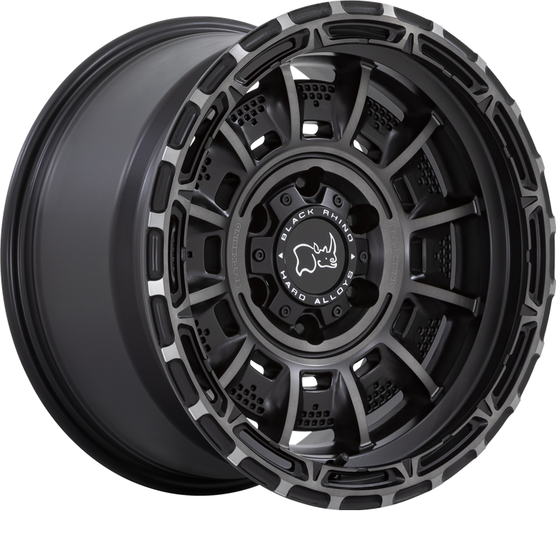 Black Rhino 17x9 Legion Matte Black w/ Gray Tint -12mm