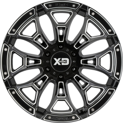 XD 20x9 XD841 Boneyard Gloss Black Milled +0mm