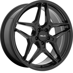 Helo 17x7.5 HE919 Gloss Black +38mm