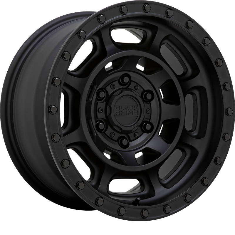 Black Rhino 17x8.5 Convoy Matte Black -10mm