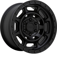 Black Rhino 17x8.5 Convoy Matte Black -10mm