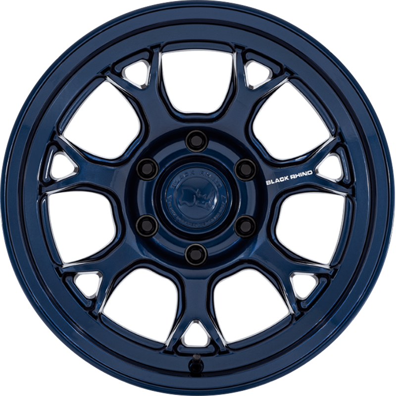 Black Rhino 17x8.5 BR017 Etosha Gloss Midnight Blue -10mm