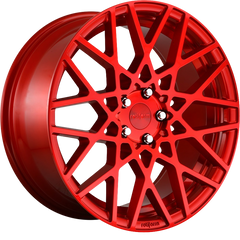 Rotiform 18x8.5 R109 BLQ Candy Red +45mm